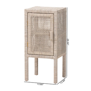   Modern European furniture - Handwoven Rattan Bedside Table - www.oroa.com | Oroa.com