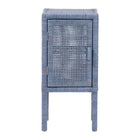Modern European furniture - Handwoven Rattan Bedside Table - www.oroa.com