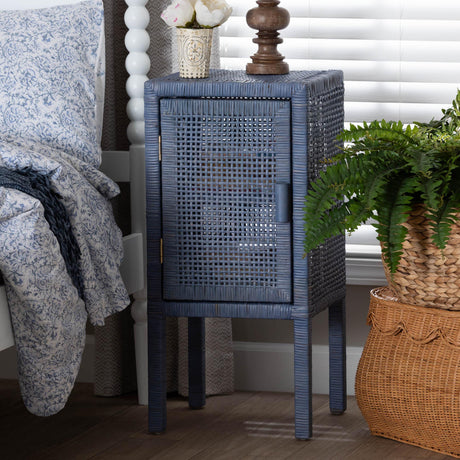   Modern European furniture - Handwoven Rattan Bedside Table - www.oroa.com | Oroa.com