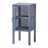 Modern European furniture - Handwoven Rattan Bedside Table - www.oroa.com