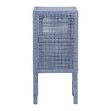 Modern European furniture - Handwoven Rattan Bedside Table - www.oroa.com