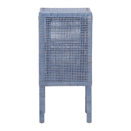Modern European furniture - Handwoven Rattan Bedside Table - www.oroa.com