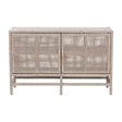 Modern European furniture - French Gray 2-Door Cabinet - www.oroa.com
