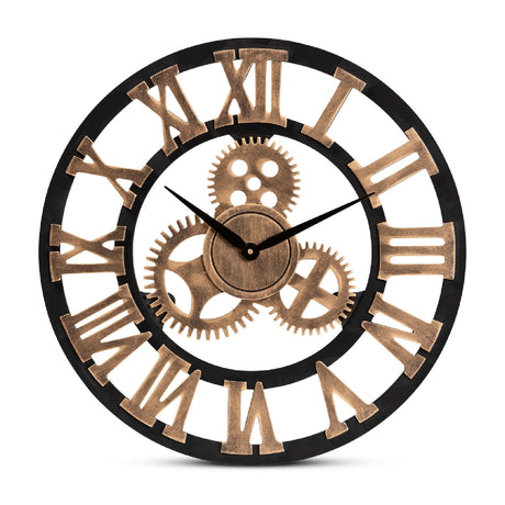   Modern European furniture - Wooden Vintage Style Wall Clock - www.oroa.com | Oroa.com