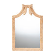 Modern European furniture - Rattan Bow Wall Mirror - www.oroa.com