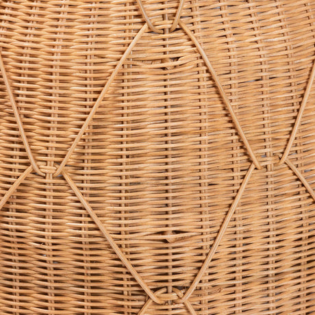 Modern European furniture - Handwoven Rattan Laundry Hamper - www.oroa.com