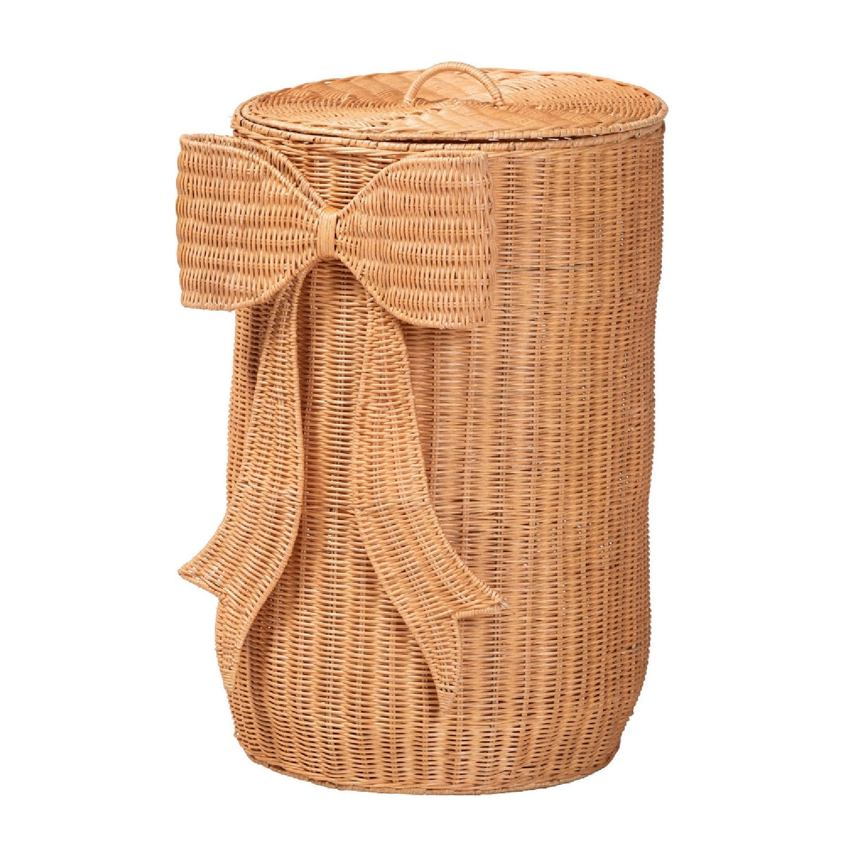 Tall Rattan Laundry Basket |  OROA Kids Creusa