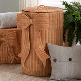 Tall Rattan Laundry Basket |  OROA Kids Creusa