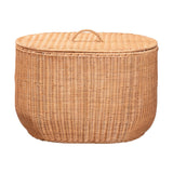 Wide Rattan Laundry Basket | OROA Kids Creusa