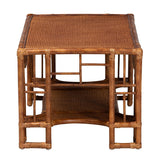 Rattan Open-Shelf Coffee Table | Bali Loom Tahlia