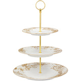 Belle Epoque 3-tier Dessert Stand - Porcelain