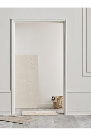 Rounded Textured Wool Rug | Bolia Zen | Oroa.com