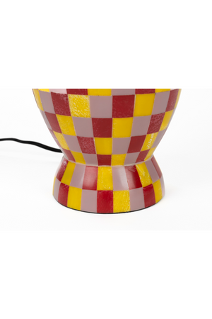 Cylindrical Fabric Shade Table Lamp | Bold Monkey Don't Be Afraid Of Color | Oroa.com