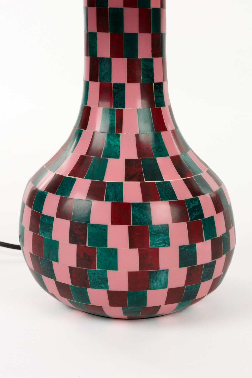 Cylindrical Fabric Shade Table Lamp | Bold Monkey Don't Be Afraid Of Color | Oroa.com