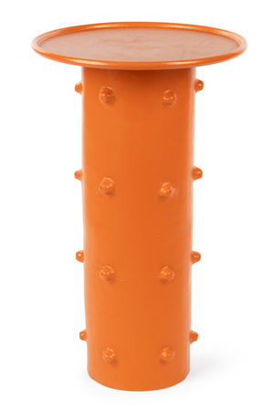 Orange Round Side Table | Bold Monkey Pinch Me | OROA.com