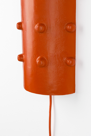 Orange Aluminum Wall Lamp | Bold Monkey Pinch Me | OROA.com