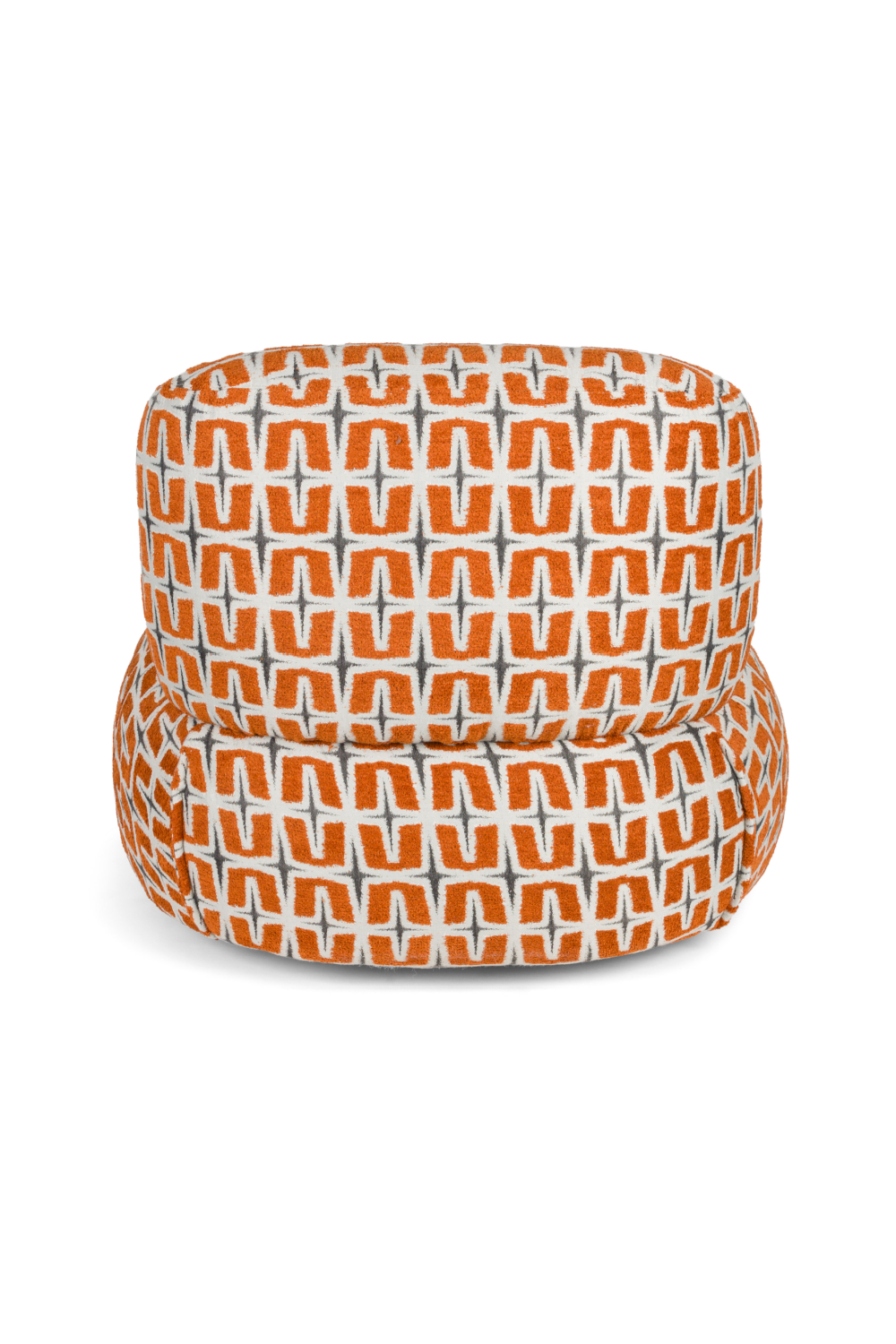 Printed Fabric Lounge Chair | Bold Monkey Ritz