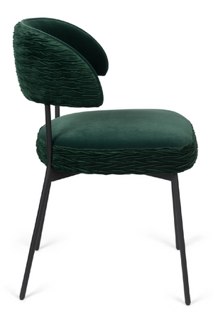 Green Velvet Dining Chairs (2) | Bold Monkey The Winner | Oroatrade.com