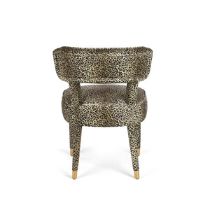   Modern European furniture - Animal Print Accent Chairs (2) - www.oroa.com | Oroa.com