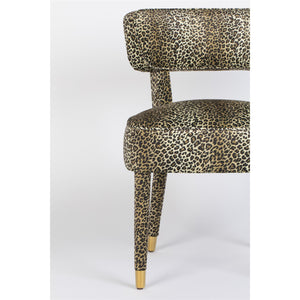   Modern European furniture - Animal Print Accent Chairs (2) - www.oroa.com | Oroa.com