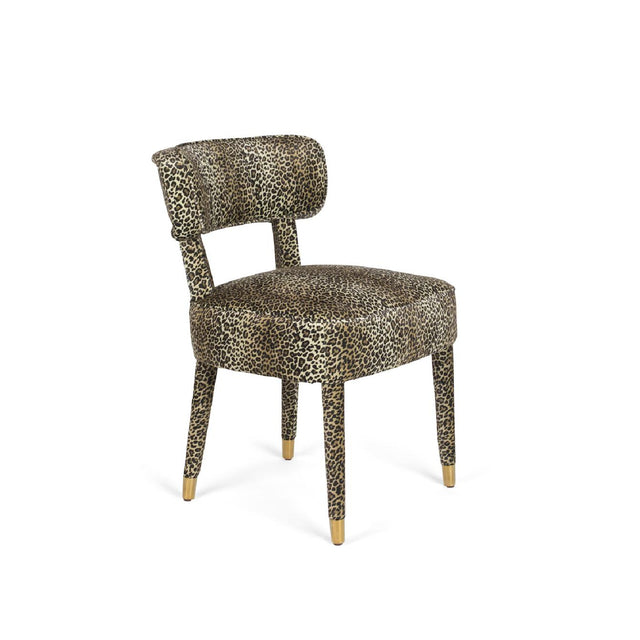 Modern European furniture - Animal Print Accent Chairs (2) - www.oroa.com