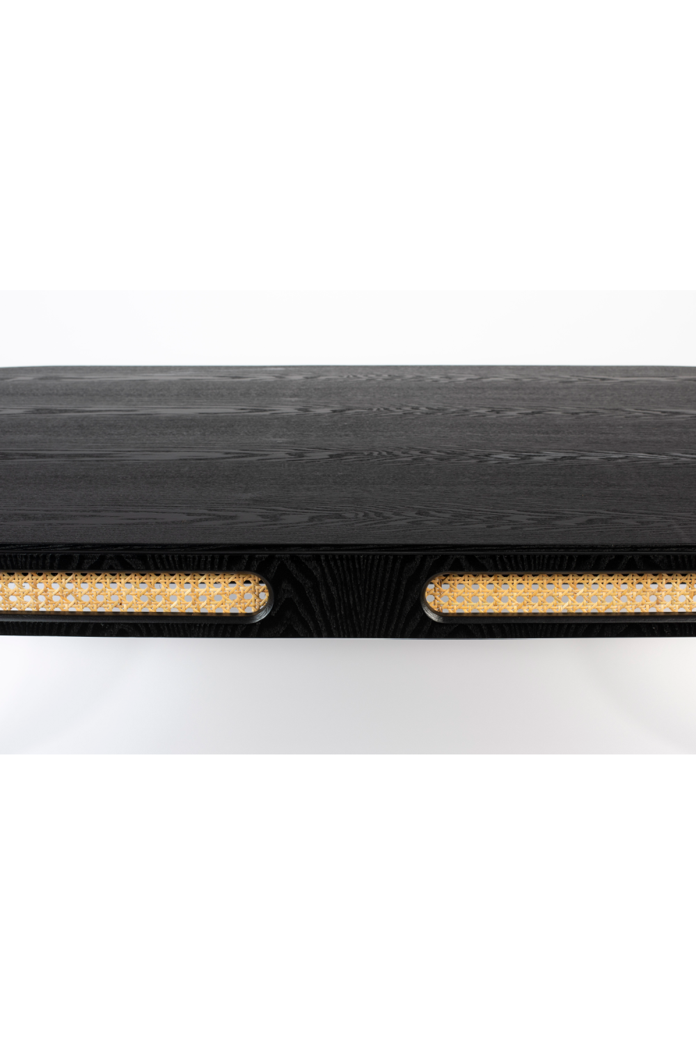 Rattan Boarder Dining Table | Bold Monkey Don't Stop The Webbing | Oroa.com