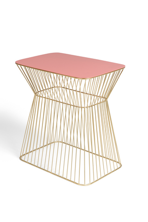 Modern Glam Side Table | Bold Monkey No Offence | OROA.com