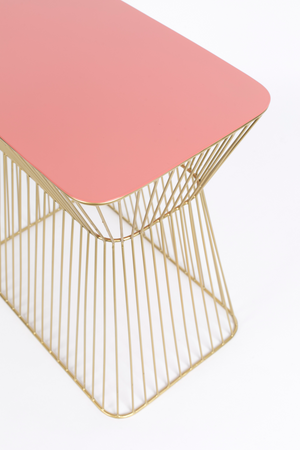 Modern Glam Side Table | Bold Monkey No Offence | OROA.com