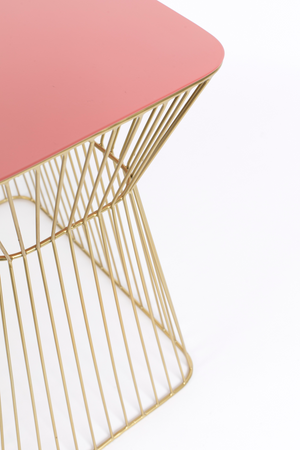 Modern Glam Side Table | Bold Monkey No Offence | OROA.com