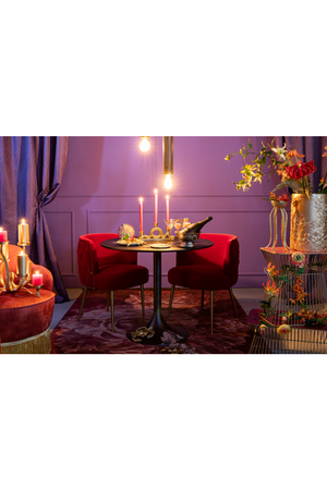 Modern Glam Side Table | Bold Monkey No Offence | OROA.com