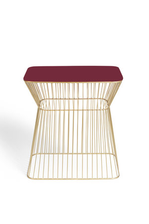 Modern Glam Side Table | Bold Monkey No Offence | OROA.com
