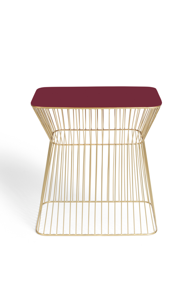 Modern Glam Side Table | Bold Monkey No Offence | OROA.com
