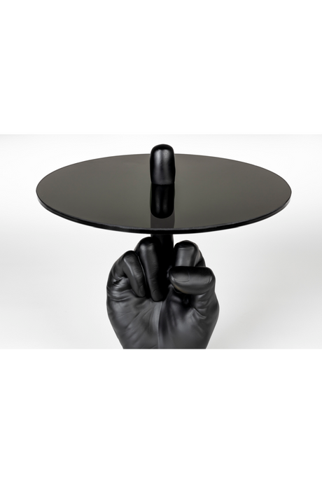 Retro Art Side Table | Bold Monkey Fother Mucker | OROA.com