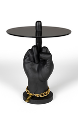 Retro Art Side Table | Bold Monkey Fother Mucker | OROA.com