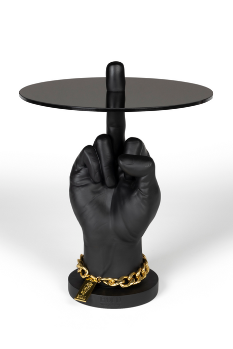 Retro Art Side Table | Bold Monkey Fother Mucker | OROA.com