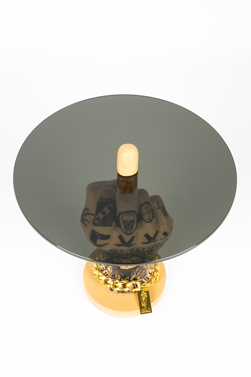 Retro Art Side Table | Bold Monkey Fother Mucker | OROA.com