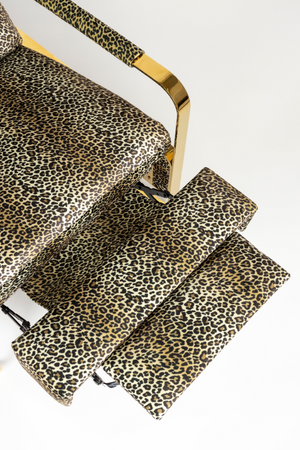 Panther Patterned Recliner Chair | Bold Monkey Relax Like Chandler | OROA.com