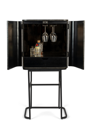 2-Door Mirrored Wine Cabinet | Bold Monkey Ava Morgana | Oroa.com