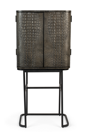 2-Door Mirrored Wine Cabinet | Bold Monkey Ava Morgana | Oroa.com