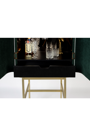 2-Door Mirrored Wine Cabinet | Bold Monkey Ava Morgana | Oroa.com