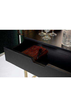 2-Door Mirrored Wine Cabinet | Bold Monkey Ava Morgana | Oroa.com