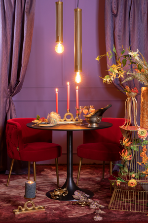 Gold Tubular Pendant Lamp | Bold Monkey Sweet Mesh | OROA.com