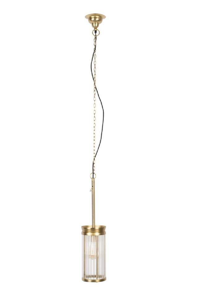 Brass Pendant Lamp M | Bold Monkey Angel on Fire | OROA.com