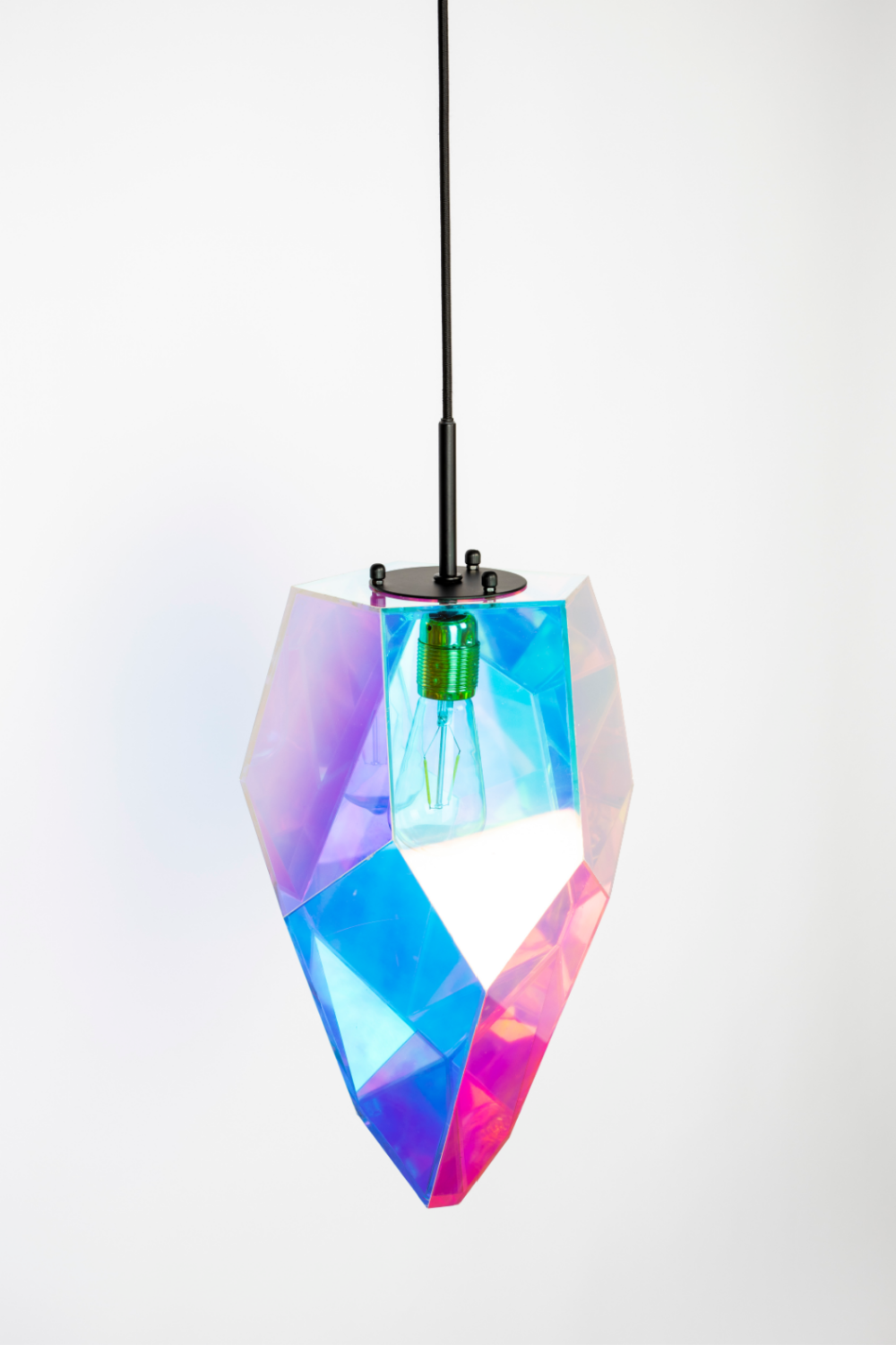 Holographic Pendant Lamp | Bold Monkey Diamond Dear | OROA.com
