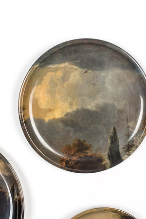 Bird Print Wall Lamps (4) | Bold Monkey No Food Here Birds | OROA.com