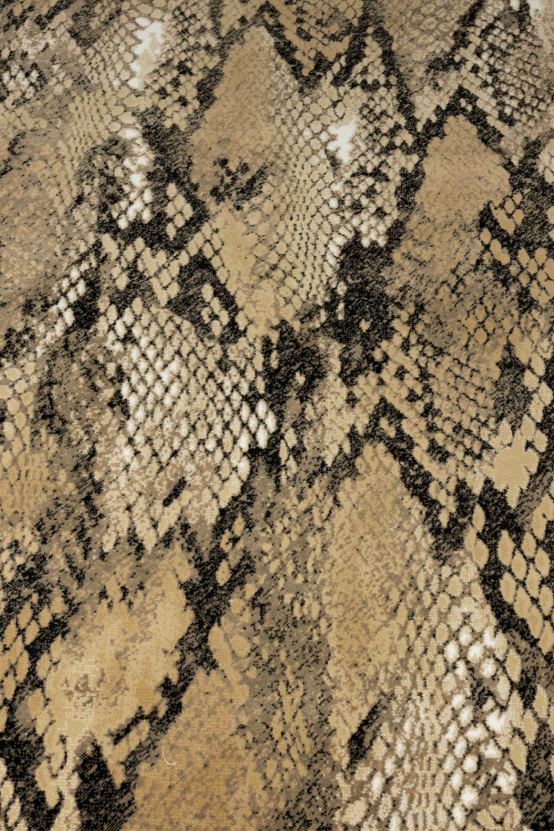 (Open box) Snake Skin Area Rug | Bold Monkey Keep Your Enemies Closer ...