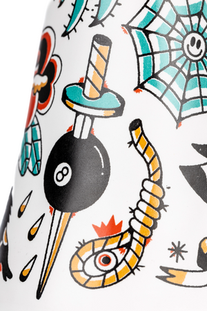 Handpainted Ceramic Fist Vase | Bold Monkey Liberty Matters | OROA.com