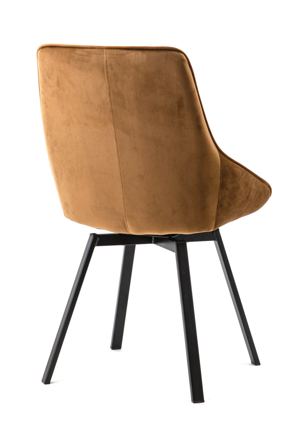 Brown Velvet Dining Chairs (2) | By-Boo Beau | OROA.com