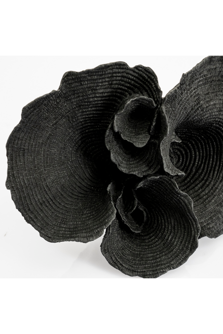 Black Decorative Polyresin Coral (4) | By-Boo Agari | OROA.com