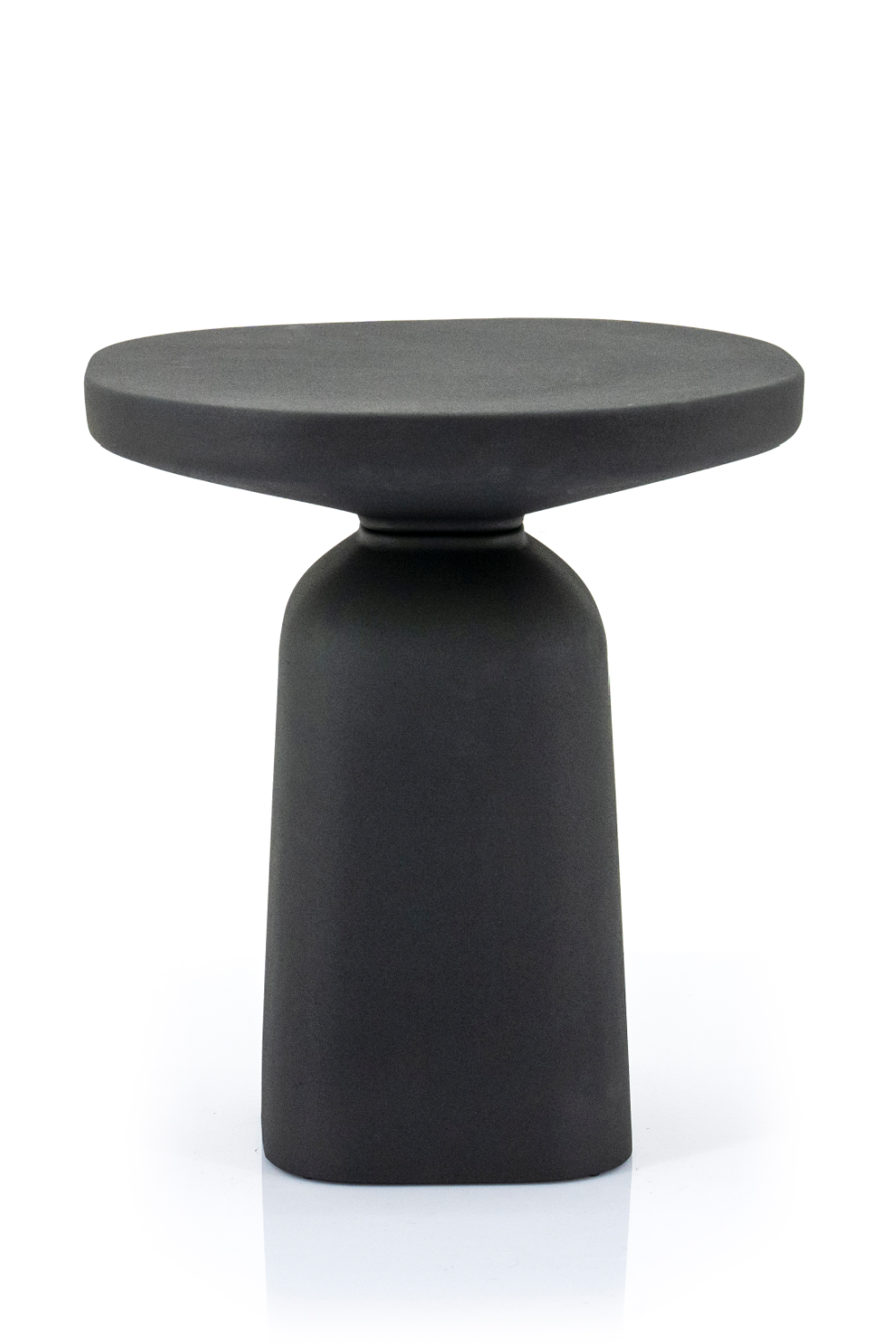 Black Aluminum Side Table | By-Boo Squand | OROA.com